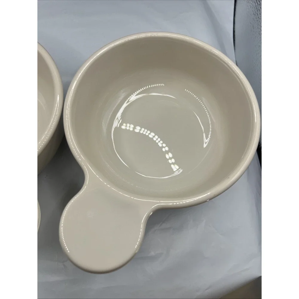 Corning Ware USA Grab It French White Bowl P-150-B 15 OZ Set of 2 Vintage
